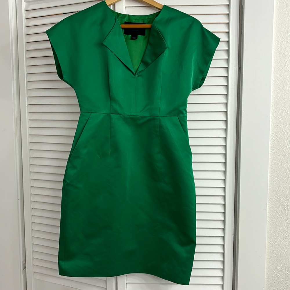 JCrew Collection Green Dress